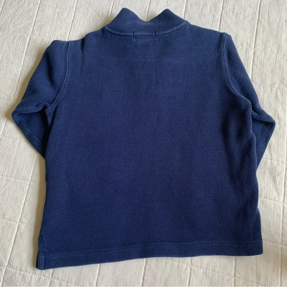 Ralph Lauren Polo Boys‎ Blue Zip-Up Sweater Size 5